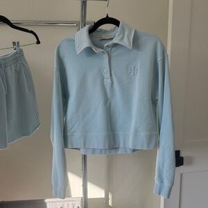 Tory Sport Light Blue Pullover